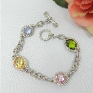 Judith Ripka bracelet 7.5